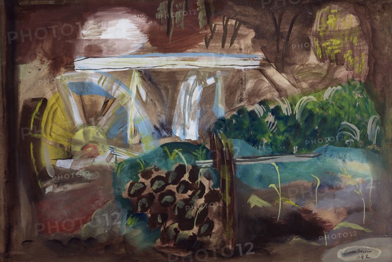 The millwheel, 1942. Creator: Frances Hodgkins.