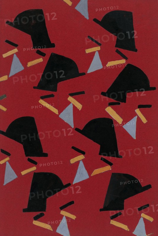 Untitled (Textile design no II),  c1925. Creator: Frances Hodgkins.