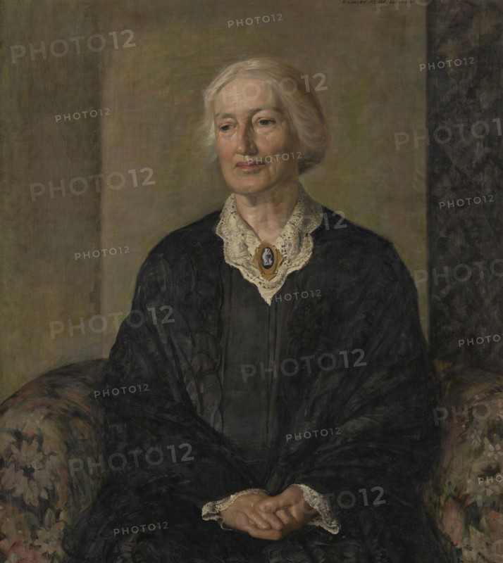 Portrait of Miss D.K. Richmond, c1924. Creator: Harry Linley Richardson.
