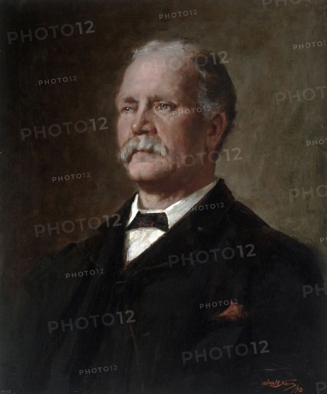 Portrait of the late John Newton, Esq., 1893. Creator: James McLauchlan Nairn.