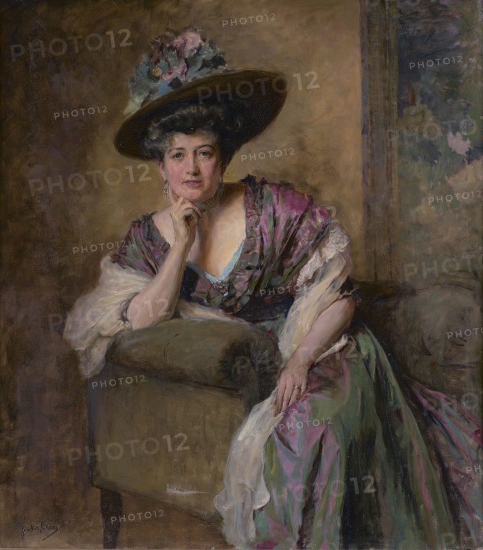 Portrait of Irene Mandl, c1905-1910. Creator: John Quincy Adams.