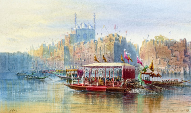 Benares, 1870-1871. Creator: Nicholas Chevalier.