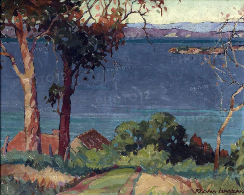 Across the Firth of Thames, c1925. Creator: Rhona Haszard.