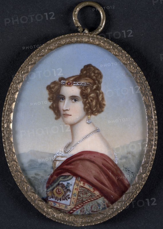 Miniature painting, c1830. Creator: Joseph Karl Stieler.
