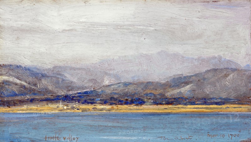 Hutt Valley, 1900. Creator: Thomas William Roberts.