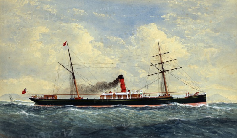 S. S. Rotokino, 1891. Creator: William Forster.