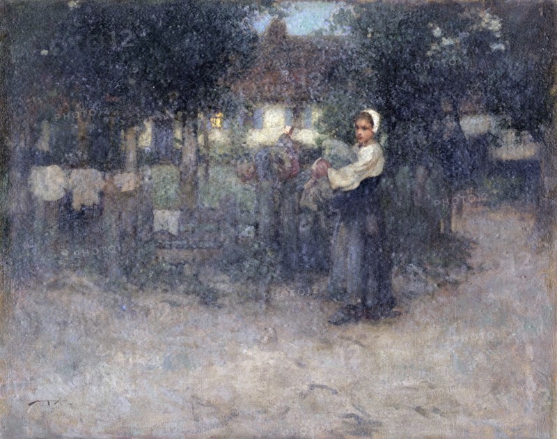 An important task, 1907. Creator: William Lee-Hankey.