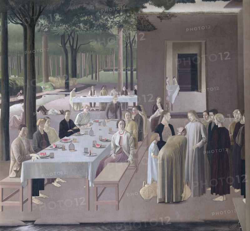 The marriage at Cana, 1923. Creator: Winifred Knights.