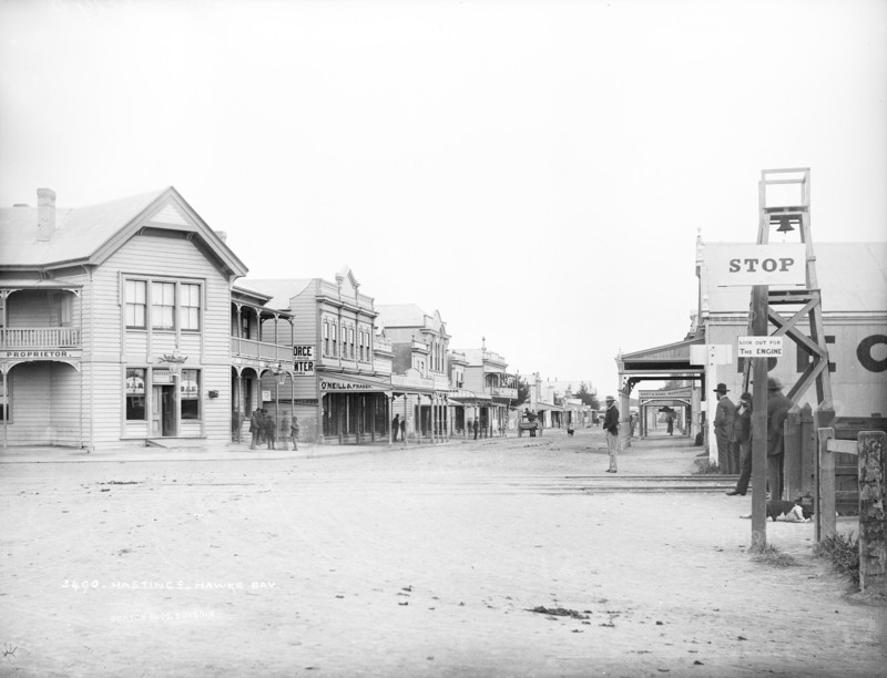 Hastings, Hawke (sic) Bay, c1870s. Creator: Burton Brothers.