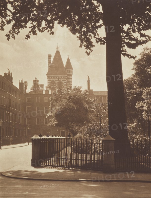 Lincoln's Inn. From the album: Photograph album - London, 1920s. Creator: Harry Moult.