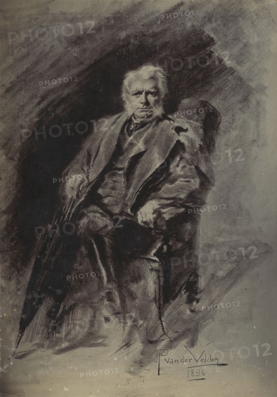Copy of a Petrus van der Velden painting - Mr Wynn Williams, 1896. Creator: Unknown.