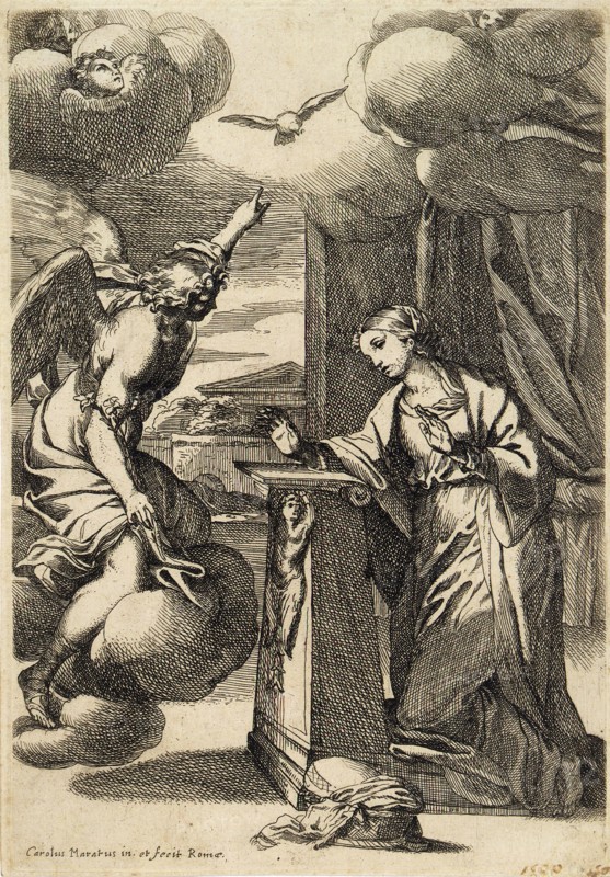 The Annunciation. Creator: Carlo Maratti.