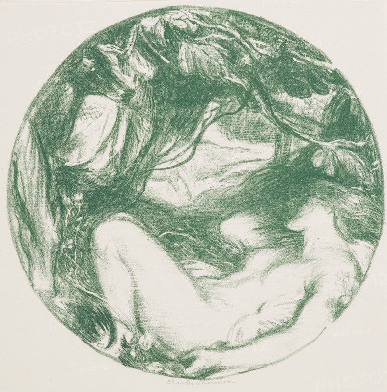 The woodnymph, 1907. Creator: Charles Shannon.