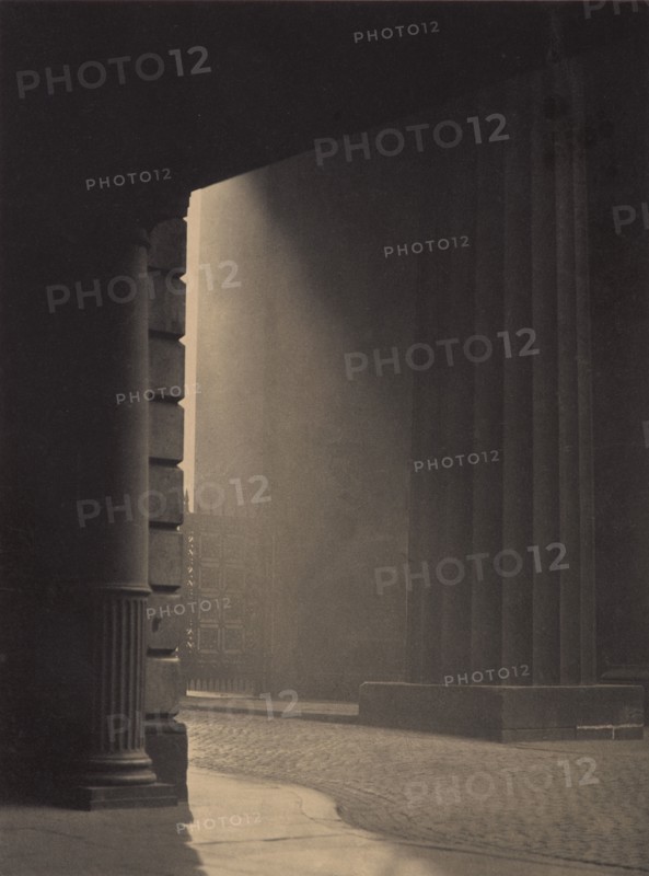 A shaft of light - Euston Station, c.1929. Creator: Harry Moult.