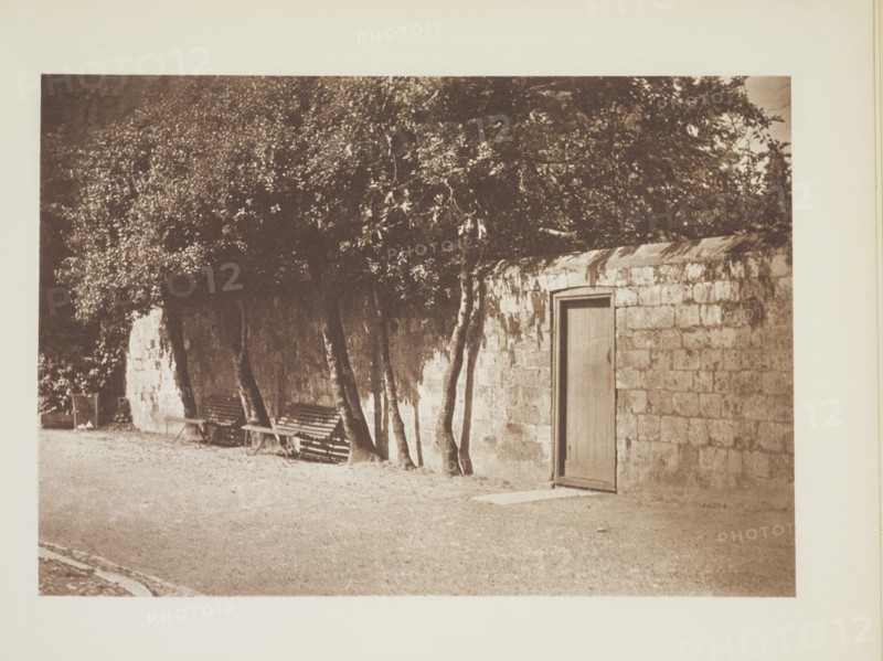 [Two seats and door]. From the album: Photograph album - England, 1920s. Creator: Harry Moult.
