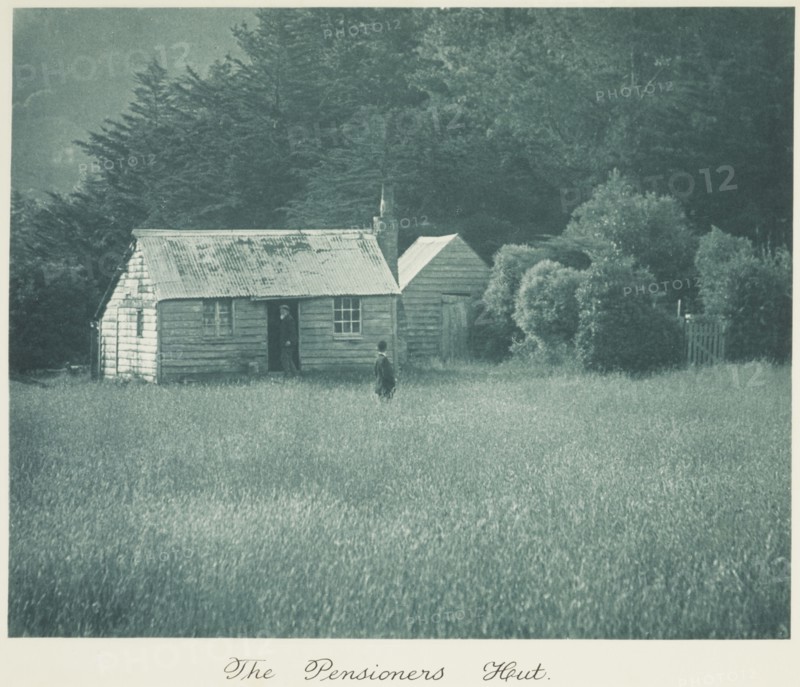 The pensioners hut. From the album: Camera Pictures of New Zealand, 1920s. Creator: Harry Moult.