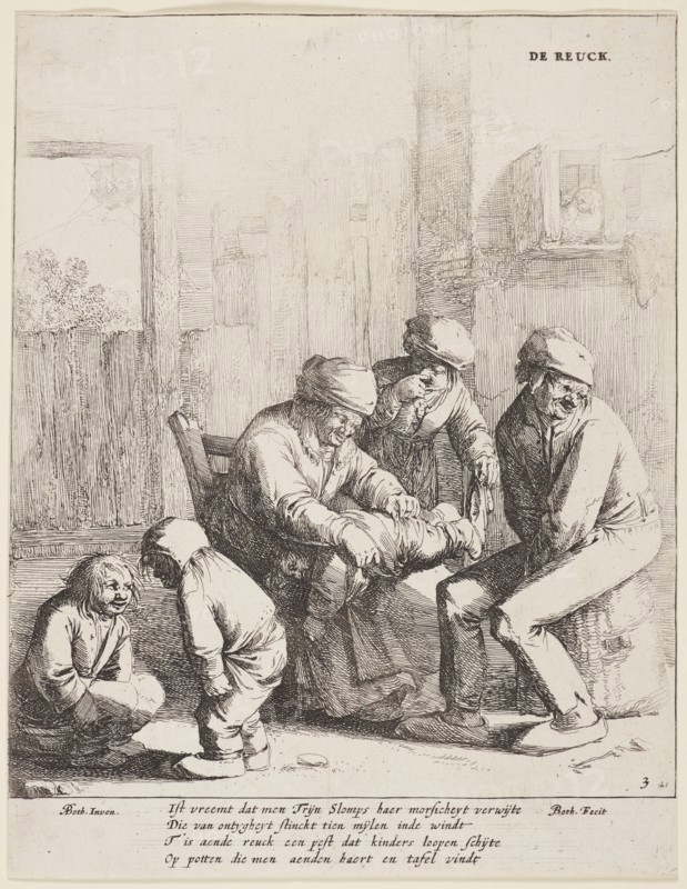 The five senses (smell),  1642-1650. Creator: Jan Dirksz Both.