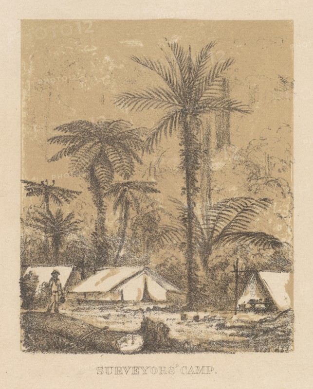 Surveyors' Camp,  c.1878. Creator: Edith Stanway Halcombe.