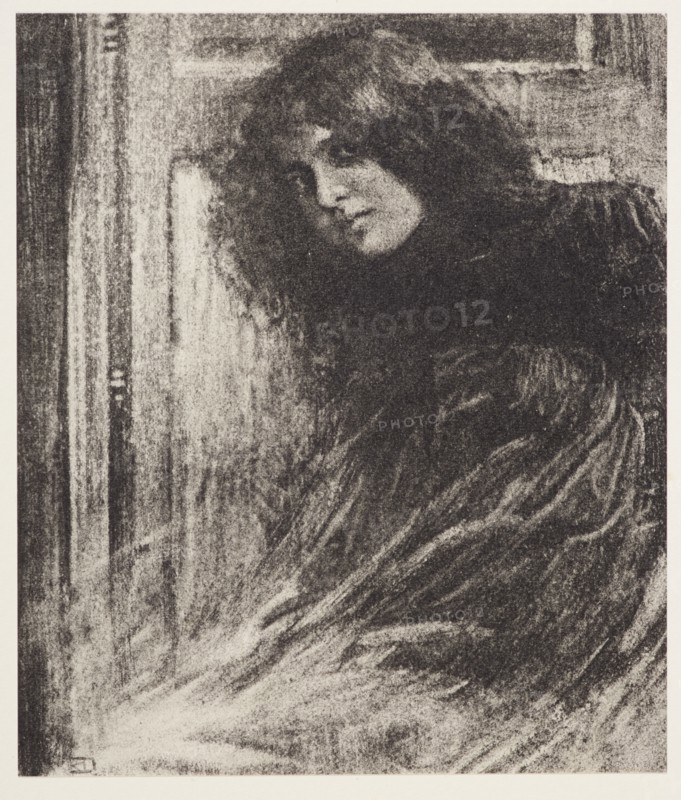 Young girl. From the portfolio: Robert Demachy,  c.1890-1914. Creator: Robert Demachy.