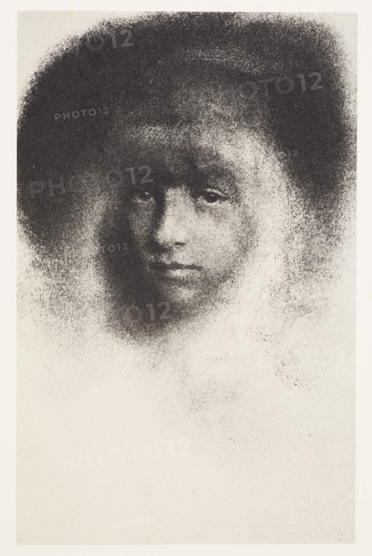 Miss S.... From the portfolio: Robert Demachy,  c.1890-1914. Creator: Robert Demachy.