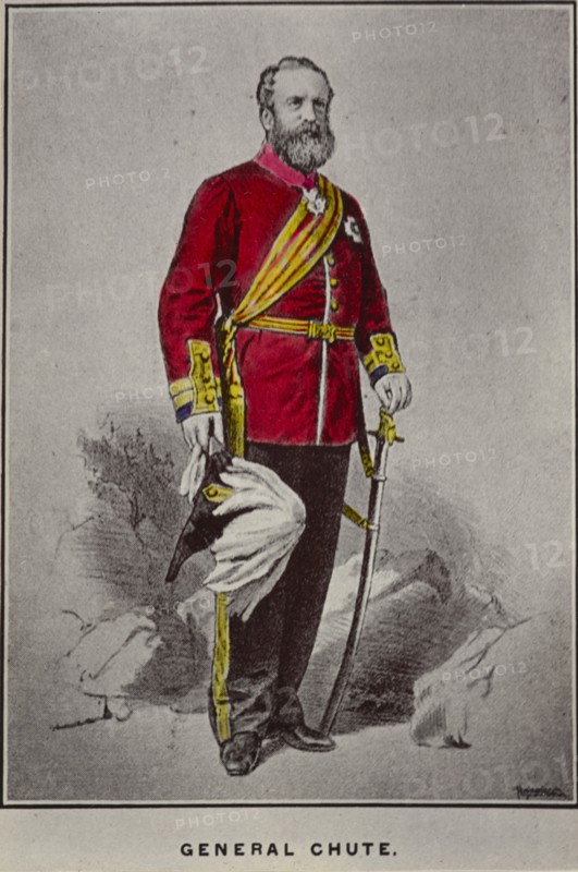 General Chute K.C.B, c.1860. Creator: Unknown.
