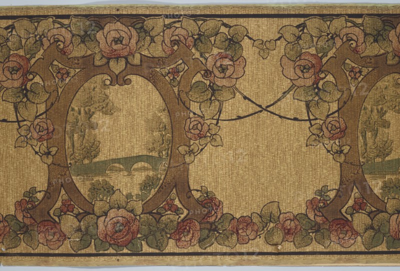 Wallpaper, 1920s. Creator: Unknown.