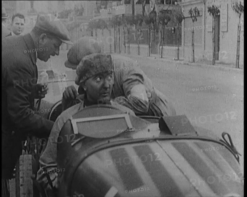 William Grover-Williams the Winner of Grand Prix Motor Race in Monte Carlo, 1929. Creator: British Pathe Ltd.