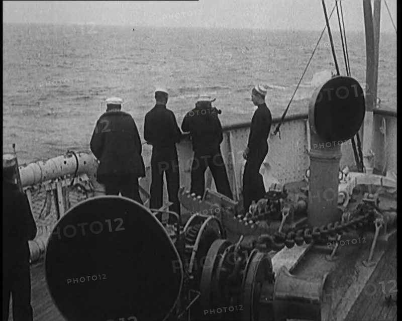 Coast Guard Enforcing Prohibition on Rum Runners, 1929. Creator: British Pathe Ltd.