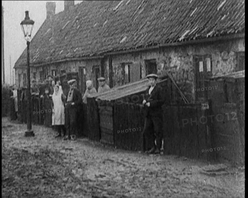 Prince Edward, Prince of Wales Inspecting Working Class Homes in the North of England, 1929. Creator: British Pathe Ltd.