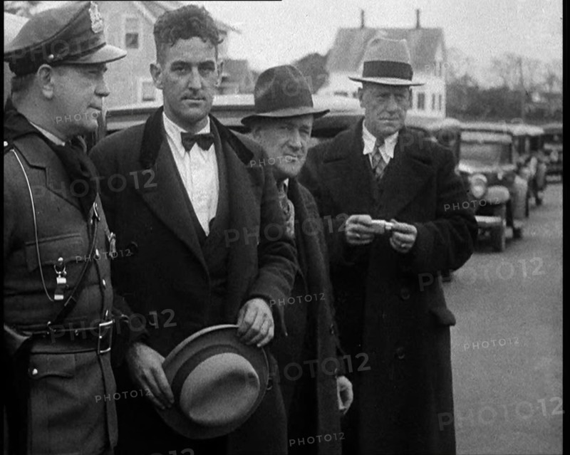 Male American Civilians Being Arrested by the Police, 1930. Creator: British Pathe Ltd.