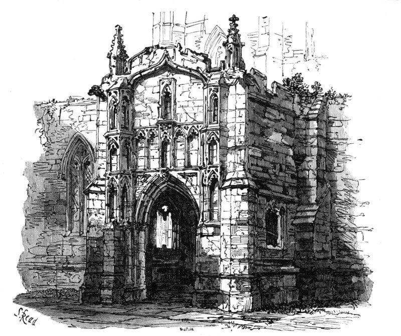 Leicester: South Porch of St. Margaret's Church, 1868. Creator: Unknown.