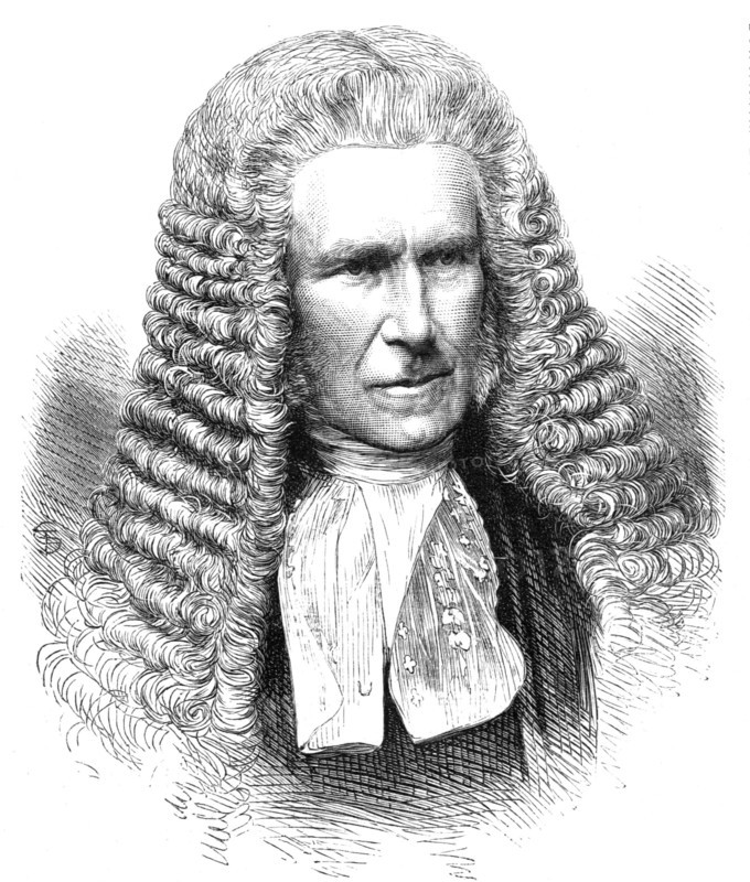 Lord Justice Sir William Page Wood, 1868. Creator: Unknown.