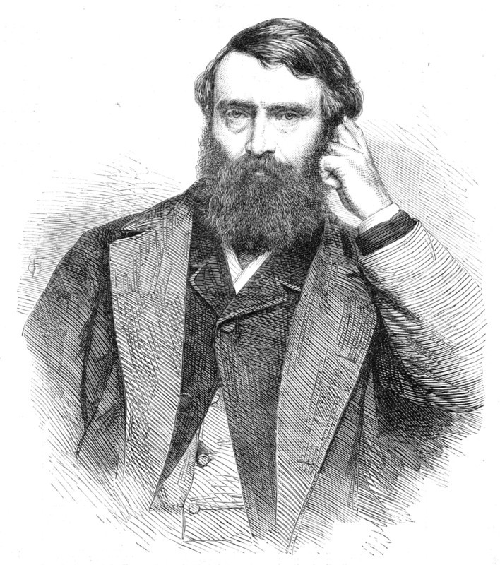 Mr. David Masson, Professor of Rhetoric and Belles Lettres at the University of Edinburgh, 1865. Creator: Unknown.