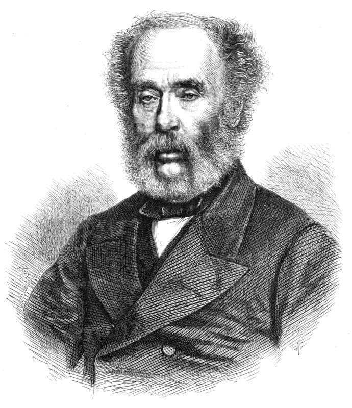 Mr. Joseph Whitworth of Manchester, founder...Whitworth Scholarships of Mechanical Science, 1868. Creator: Unknown.