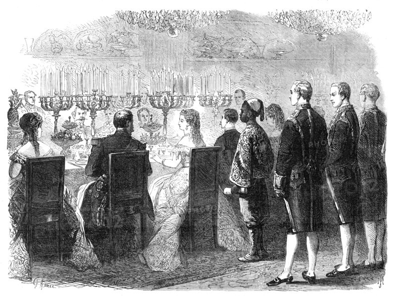 The Empress Eugenie's new Abyssinian page, 1869. Creator: Unknown.