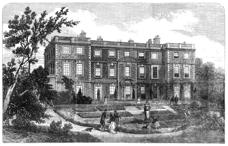 The Hunting Disaster in Yorkshire: Newby Hall...near the scene of the calamity, 1869. Creator: Unknown.