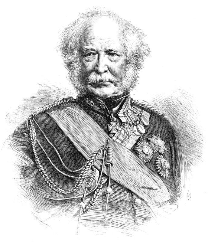 The late Field Marshal Lord Gough, 1869. Creator: Unknown.