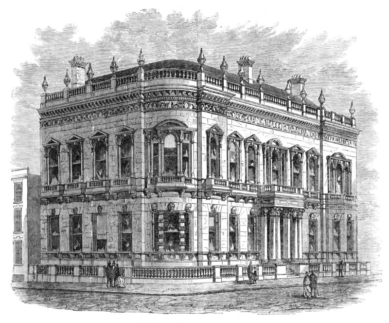 The Union Club-House, Birmingham, 1869. Creator: Unknown.