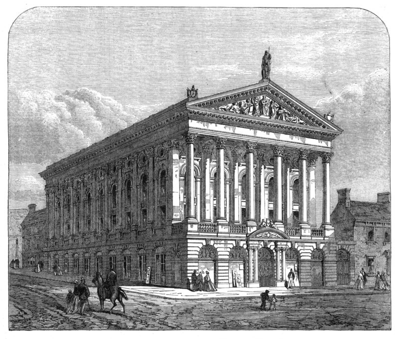 Victoria Hall and Assembly Rooms, Newport, Monmouthshire, 1868. Creator: Unknown.