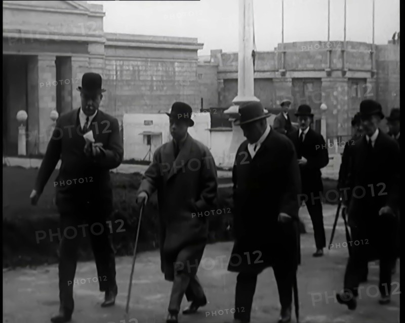 Prince of Wales (the Future Edward VIII) Visiting the British Empire Exhibition Accompanied...,1920s Creator: British Pathe Ltd.