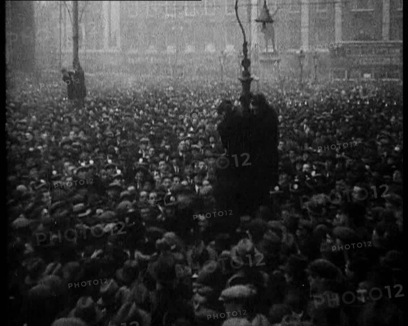 Fighting Breaking Out in a Crowd at the Cosgrave Rally, 1933. Creator: British Pathe Ltd.