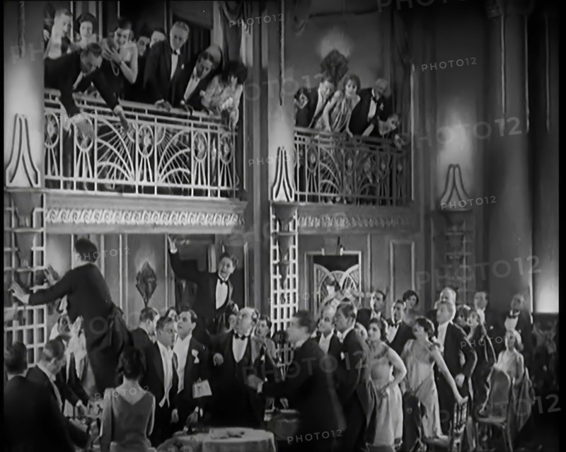 Scene from the Film 'A Little Bit of Fluff': Farcical Arguments Breaking Out Between..., 1920s. Creator: British Pathe Ltd.