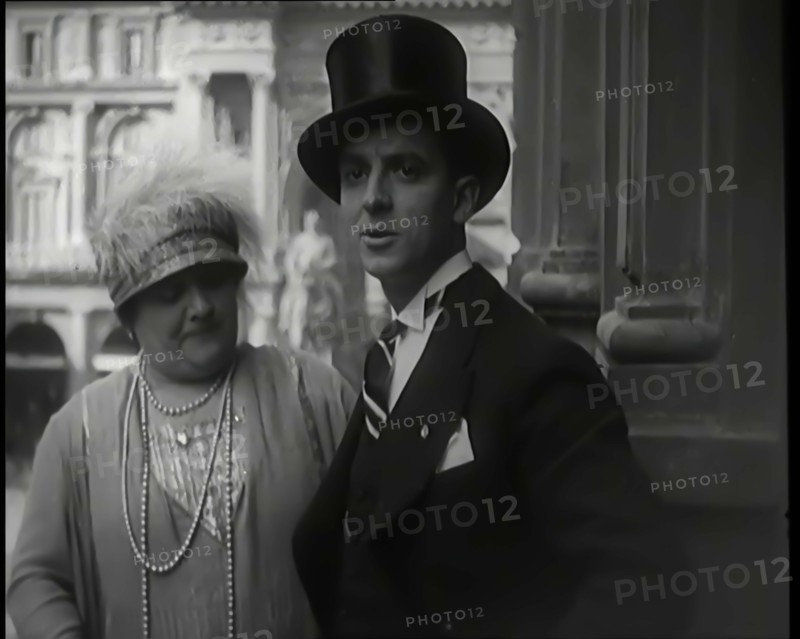 The Italian Opera Singer Luisa Tetrazzini Marrying Pietro Vernati, 1926. Creator: British Pathe Ltd.