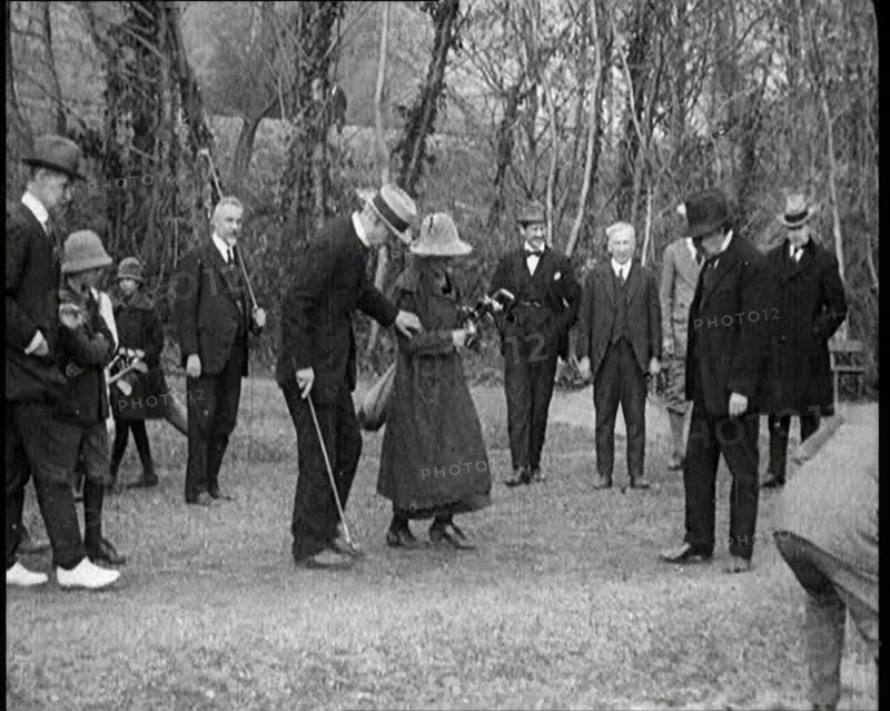 British People Playing Golf in the French Third Republic, 1922. Creator: British Pathe Ltd.