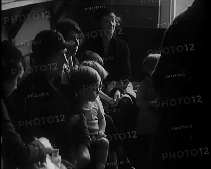 Female Civilians and Their Babies at Health Clinics Where the Babies Are Checked by Female..., 1931. Creator: British Pathe Ltd.
