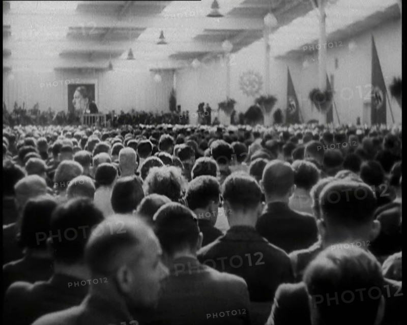 People Watching an  Orchestra in Nazi Germany, 1930s. Creator: British Pathe Ltd.