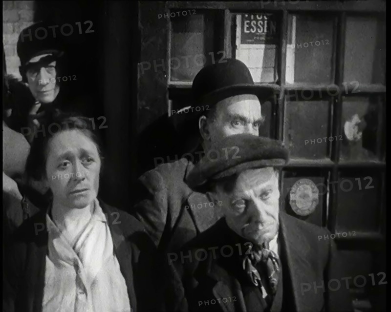 Scene from the Film 'The Informer':  Lars Hansen Arriving at the House of the Mother..., 1920s. Creator: British Pathe Ltd.