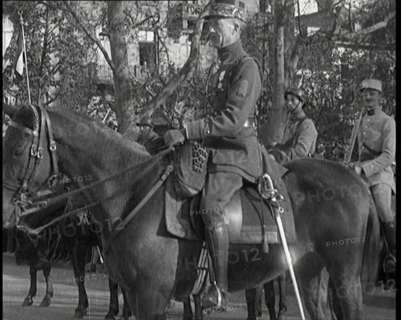 Allied Soldiers on Horseback in the German Republic, 1920. Creator: British Pathe Ltd.