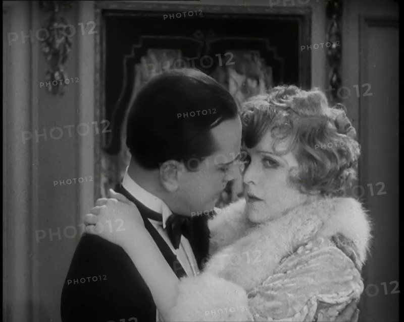 Scene from the Film 'Champagne': The Actress Betty Balfour Embracing the Male Actor Jean..., 1920s. Creator: British Pathe Ltd.