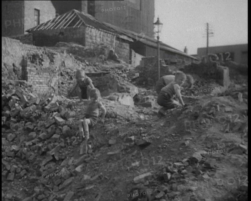 Children Playing Outside, 1933. Creator: British Pathe Ltd.